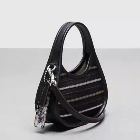 COACHTOPIA Mini Ergo Bag In Upcrafted Zippers - Black NWT - Picture 2 of 6